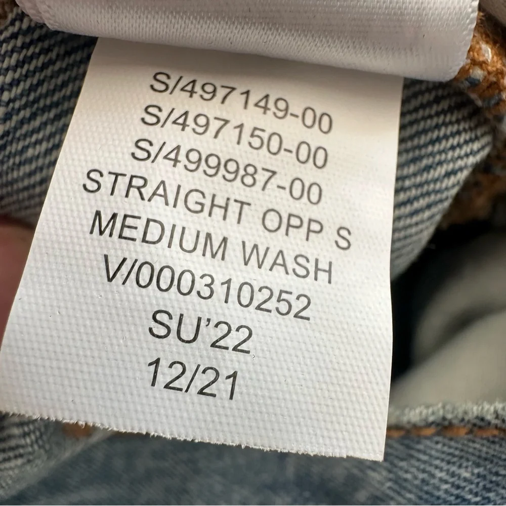 New! GAP Men's Classic Denim Mid-rise Straight Jeans 30x32